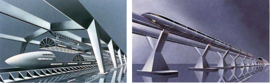 Jacque Fresco - DESIGNING THE FUTURE - high-speed, magnetic levitation trains